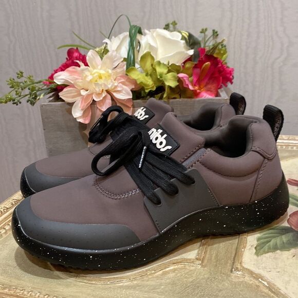 Snibbs Spacecloud Work Shoes Slip & Water Resistant Charcoal Gray Sz 7.5 EUC - Picture 3 of 14